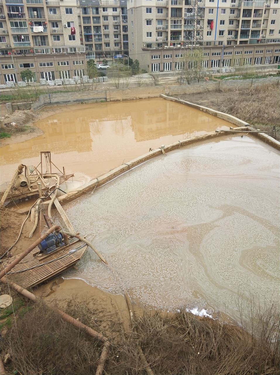 黄浦沉淀池淤泥清理-厂区废水池淤泥清淤